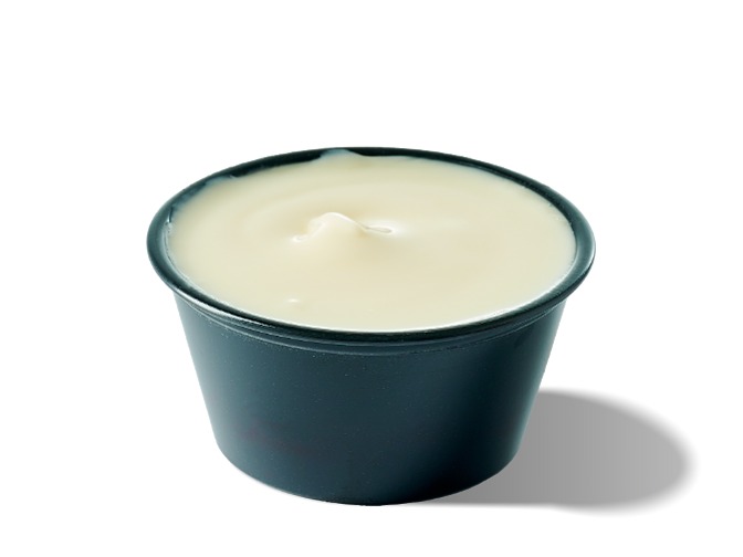 Swig White Cheddar warm white cheddar cheese dip, 110 cal, $0.50.