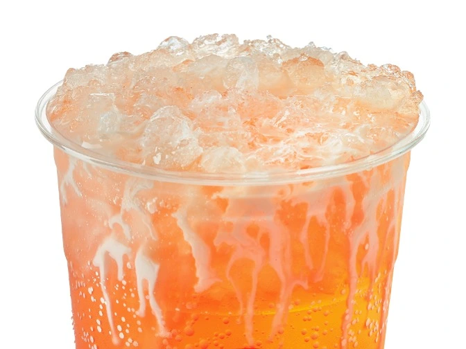 Swig Guava Have It! Mountain Dew with guava, strawberry, coconut cream, 160-560 cal, $3.00.